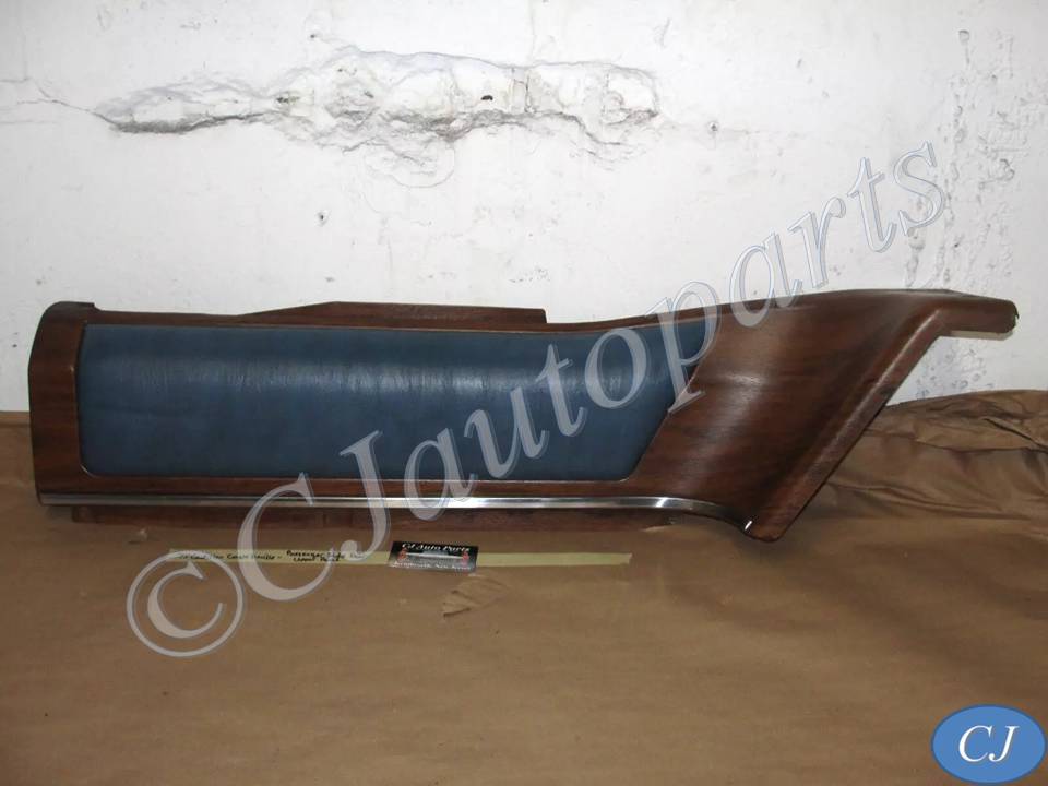 OEM 1974 1975 1976 Cadillac Coupe Deville Calais 2 Door RIGHT PASSENGER SIDE REAR UPPER QUARTER DOOR PANEL TRIM