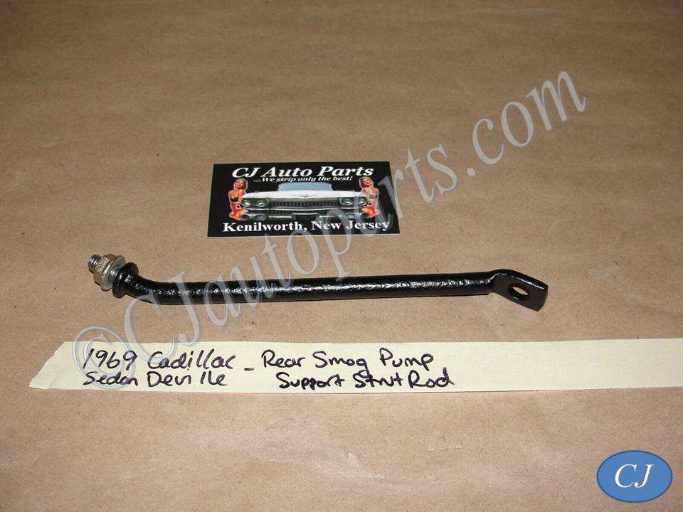 OEM 1968 1969 Cadillac Deville Fleetwood Eldorado Calais SECONDARY A.I.R. INJECTION SMOG PUMP BRACKET SUPPORT ROD