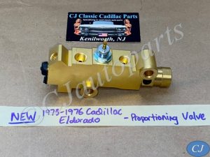 NEW 1973 1974 1975 1976 Cadillac Eldorado BRAKE PROPORTIONING VALVE WITH SWITCH #2620851/#1247440