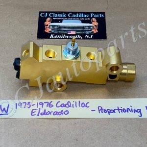 NEW 1973 1974 1975 1976 Cadillac Eldorado BRAKE PROPORTIONING VALVE WITH SWITCH #2620851/#1247440