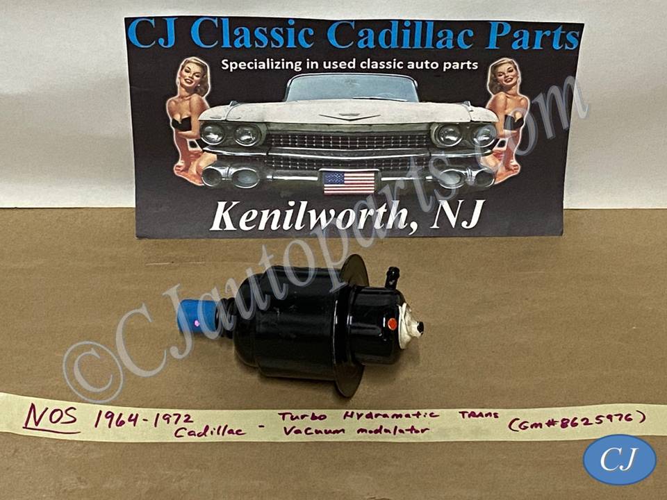 NOS 1964 1965 1966 1967 1968 1969 1970 1971 1972 Cadillac Deville Eldorado Fleetwood Calais TH400 TURBO TRANSMISSION VACUUM MODULATOR #8625976