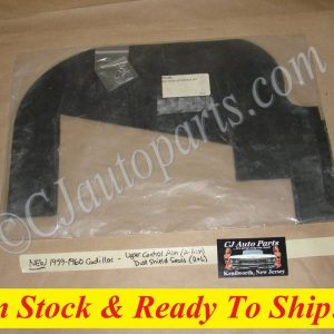 NEW 1959-1960 CADILLAC DEVILLE ELDORADO FLEETWOOD UPPER CONTROL ARM A-SEALS DUST SHIELD SPLASH GUARD WITH STAPLES