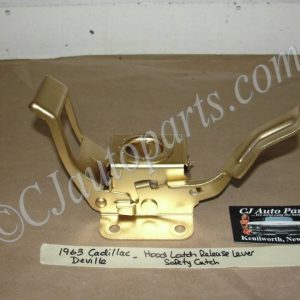 OEM 1963 1964 Cadillac Deville Fleetwood Upper Hood Latch Safety Catch Release Lever