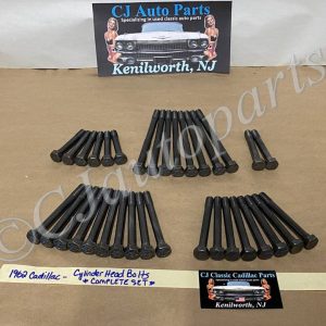 OEM 1959 1960 1961 1962 1963 Cadillac Deville Eldorado Fleetwood 390 Engine CYLINDER HEAD BOLTS - COMPLETE SET #1451862/#1451863/#1463013/#1463111