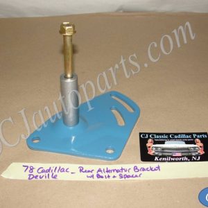 OEM 1975 1976 1977 1978 1979 Cadillac Deville Fleetwood Calais Eldorado REAR ALTERNATOR BRACKET WITH BOLT & SPACER