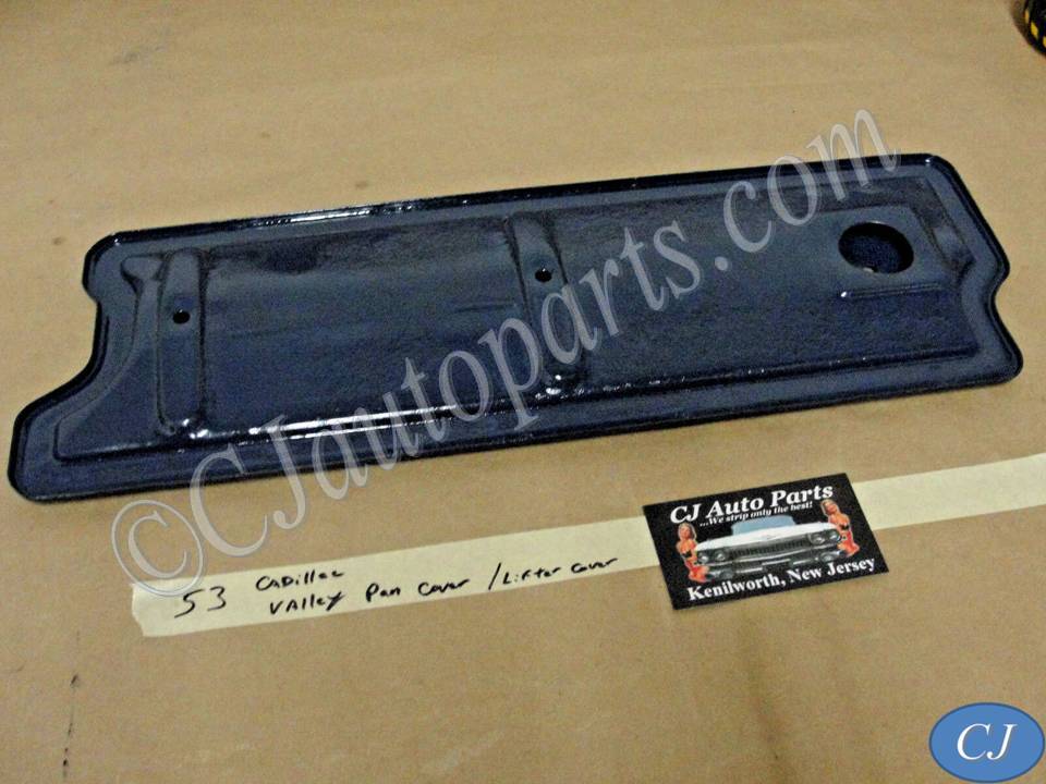 Factory Original 1949 1950 1951 1952 1953 1954 1955 1956 1957 1958 1959 1960 1961 1962 1963 1964 Cadillac Deville Eldorado Fleetwood 331 365 390 429 ENGINE VALLEY PAN LIFTER COVER **DARK BLUE** #3509049/#3632957