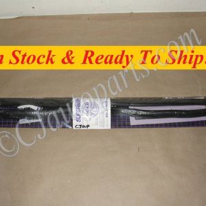 1959-1960 CADILLAC ELDORADO SERIES 62 CONVERTIBLE WINDSHIELD A PILLAR POST WEATHERSTRIP SEALS (CZ 8000 METRO MOULDED SOFTSEAL)