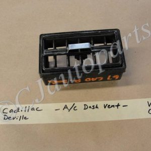 OEM 1967 Cadillac Deville Eldorado Calais Fleetwood CHROME INTERIOR DASH AC HEATER SIDE VENT DUCT #1489138