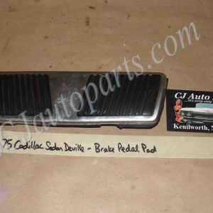 OEM 1971 1972 1973 1974 1975 1976 Cadillac Deville Calais Fleetwood 1971 1972 1973 1974 1975 1976 1977 1978 Eldorado BRAKE PEDAL PAD WITH CHROME TRIM #1602495/#3515201