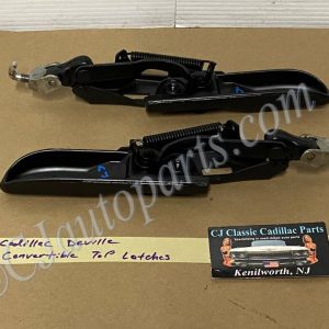OEM 1966 1967 1968 1969 1970 Cadillac Deville Eldorado CONVERTIBLE TOP LATCH LOCK PAIR - LEFT & RIGHT #7762259/#7762258/#5717167/#5717166