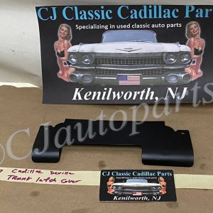 OEM 1967 Cadillac Deville Fleetwood Calais TRUNK LOCK LATCH COVER PLATE ACCESS PANEL