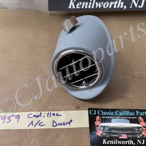 OEM 1959 1960 Cadillac Deville Eldorado Fleetwood DASH AIR CONDITIONER A/C HEATER OUTER AIR VENT DUCT #3512194