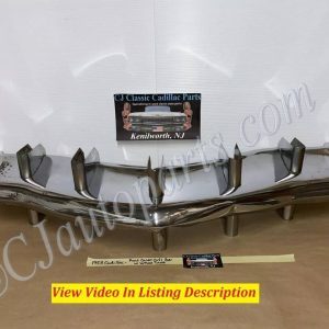 OEM 1953 Cadillac Deville Eldorado Fleetwood FRONT CENTER GRILL BAR WITH VERTICAL TEETH #3509443