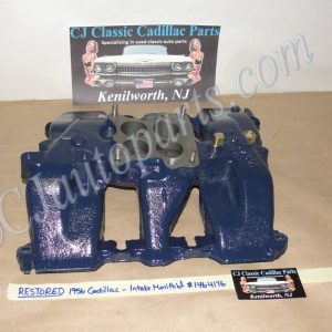 RESTORED OEM 1956 CADILLAC DEVILLE ELDORADO FLEETWOOD 365 ENGINE INTAKE MANIFOLD #1464176