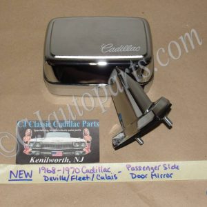 BRAND NEW 1968 1969 1970 Cadillac Deville Fleetwood Calais RIGHT PASSENGER SIDE DOOR MIRROR