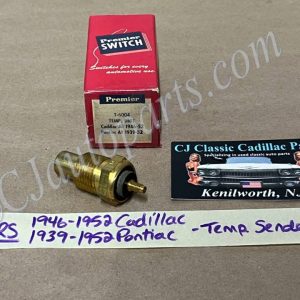 NORS 1946 1947 1948 1949 1950 1951 1952 CADILLAC T-6004 WATER TEMPERATURE SENDING SENDER UNIT SWITCH 6V