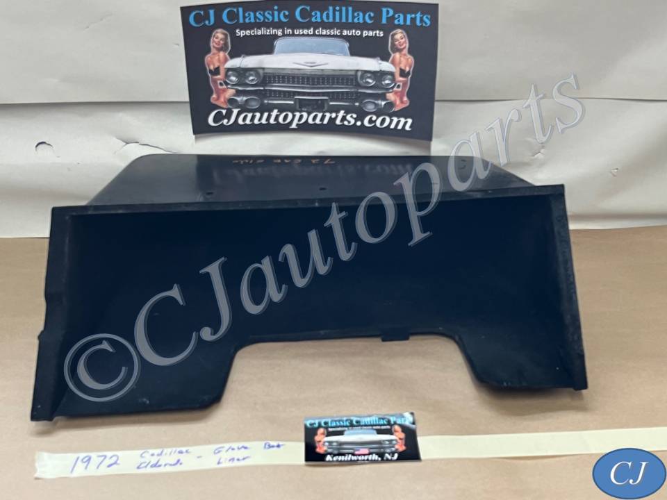 OEM 1971 1972 1973 Cadillac Eldorado Deville Calsis Fleetwood DASH GLOVE BOX GLOVEBOX LINER STORAGE TRAY COMPARTMENT #1498688/#1496209