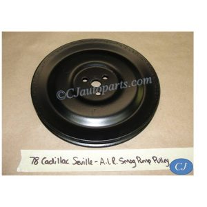 RESTORED 1976 1977 1978 Cadillac Seville OLDS 350 ENGINE A.I.R. SMOG PUMP PULLEY SINGLE GROOVE