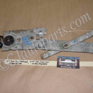 OEM 1961 1962 1963 1964 CADILLAC FLEETWOOD DEVILLE ELDORADO 4 DOOR LEFT DRIVER SIDE FRONT DOOR WINDOW REGULATOR