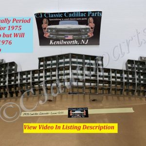 OEM 1975 Cadillac Eldorado FRONT LOWER GRILL #1606825