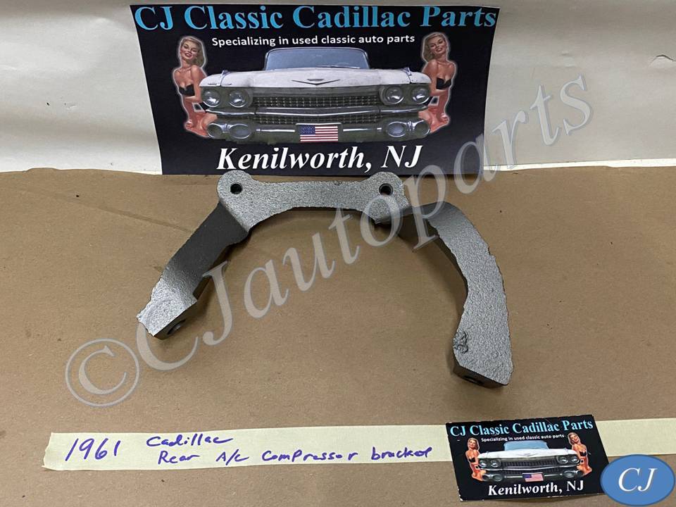 RESTORED 1961 Cadillac Deville Eldorado Fleetwood REAR A/C COMPRESSOR SUPPORT BRACKET #1475980