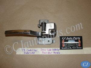 OEM 1971 1972 1973 1974 Cadillac Eldorado LEFT DRIVER SIDE INTERIOR FRONT DOOR HANDLE LATCH RELEASE #9834765