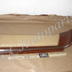 OEM 1974 1975 1976 Cadillac Coupe Deville Calais 2 Door RIGHT PASSENGER SIDE REAR UPPER QUARTER DOOR PANEL WOODGRAIN TAN