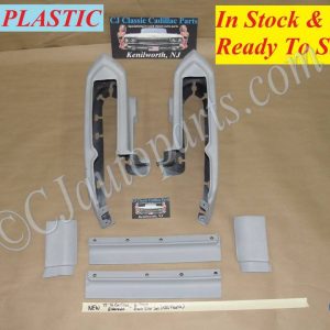 NEW ABS 1975-1976 CADILLAC ELDORADO FRONT BUMPER FENDER FILLER PANELS - 6 PIECE SET