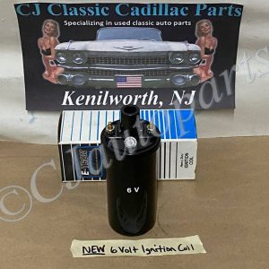 NEW 1930 1931 1932 1933 1934 1935 1936 1937 1938 1939 1940 1941 1942 1943 1944 1945 1946 1947 1948 1949 1950 1951 1952 CADILLAC 6 VOLT IGNITION COIL HEAVY DUTY #D502