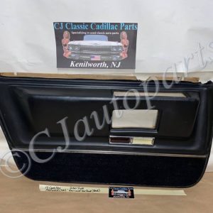 OEM 1971 1972 1973 1974 1975 1976 Cadillac Sedan Deville Fleetwood Calais 4 Door LEFT DRIVER SIDE REAR LOWER DOOR PANEL with COURTESY LIGHT - BLACK