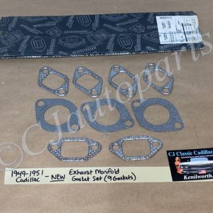 NEW Cadillac 1949 1950 1951 331 ENGINE EXHAUST MANIFOLD GASKET SET (9 GASKETS)
