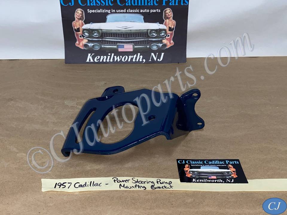 OEM 1957 1958 Cadillac Deville Eldorado Fleetwood Saginaw 365 ENGINE SAGINAW POWER STEERING PUMP MOUNTING BRACKET