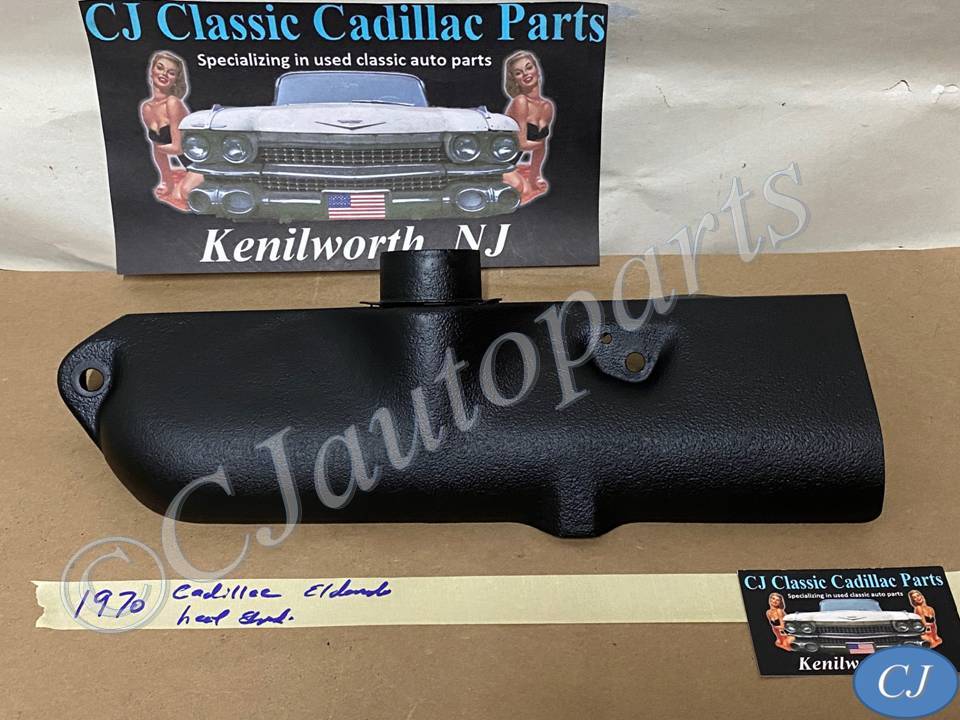 OEM 1970 Cadillac Deville Calais Eldorado Fleetwood 472/500 ENGINE LEFT DRIVER SIDE EXHAUST MANIFOLD HEAT SHIELD STOVE