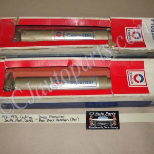 NOS 1971 1972 1973 1974 1975 1976 Cadillac Deville Fleetwood Calais DELCO PLEASURIZER REAR SHOCK ABSORBERS #P-1180 (PAIR)