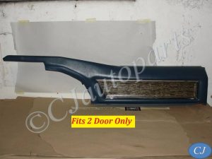 OEM 1971 1972 Cadillac Coupe Deville Calais Coupe LEFT DRIVER SIDE REAR UPPER QUARTER DOOR PANEL TRIM