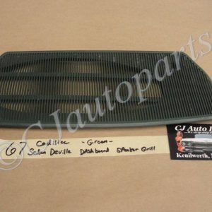 OEM 1967 1968 Cadillac Deville Calais Fleetwood FRONT DASH SPEAKER GRILL GRILLE TRIM COVER #1486822/#1493058