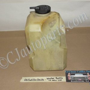 OEM 1965 1966 1967 Cadillac Deville Fleetwood Calais 1966 1967 1968 1969 Eldorado WINDSHIELD WASHER FLUID BOTTLE RESERVOIR WITH NEW LID