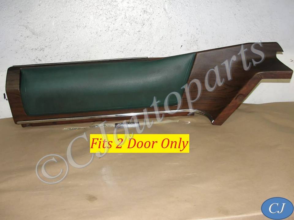 OEM 1973 Cadillac Coupe Deville Calais 2 Door RIGHT PASSENGER SIDE REAR UPPER DOOR QUARTER PANEL TRIM