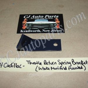 OEM 1963 1964 Cadillac Deville Eldorado Fleetwood CARBURETOR THROTTLE RETURN SPRING BRACKET Mounted on Intake Manifold