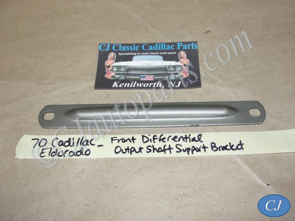 OEM 1968 1969 1970 1971 1972 1973 1974 1975 1976 1977 1978 Cadillac Eldorado TRANSMISSION FRONT DIFFERENTIAL OUTPUT SHAFT TO SUPPORT BRACE BRACKET