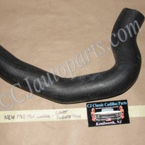 NEW 1963 1964 CADILLAC DEVILLE FLEETWOOD ELDORADO LOWER RADIATOR MOLDED COOLANT HOSE