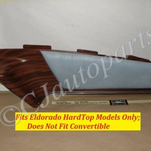 OEM 1974 1975 1976 1977 1978 Cadillac Eldorado HardTop LEFT DRIVER SIDE REAR UPPER QUARTER DOOR PANEL TRIM