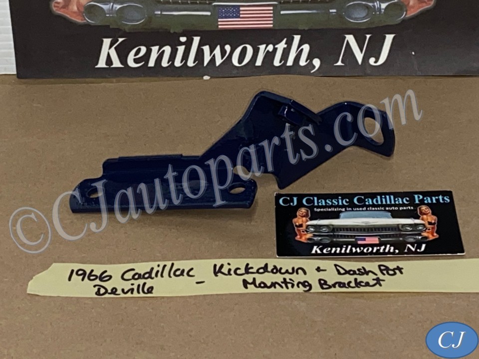 OEM 1965 1966 Cadillac Deville Fleetwood Eldorado Calais 429 Engine KICKDOWN SWITCH DASH POT MOUNTING BRACKET