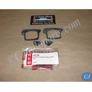 NEW 1963 1964 1965 1966 CADILLAC CALAIS DEVILLE FLEETWOOD 1963 1964 1965 1966 1967 1968 1969 1970 ELDORADO EXTERIOR DOOR HANDLE GASKETS SEALS - 4 PCS