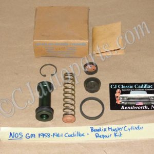 NOS Factory Original GM 1958 1959 1960 1961 Cadillac Deville Fleetwood Eldordo BENDIX MASTER CYLINDER REPAIR KIT