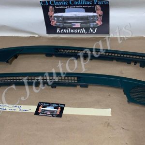OEM 1974 1975 1976 Cadillac Deville Calais Fleetwood 1974 1975 1976 1977 1978 Eldorado DASH DEFROSTER SPEAKER GRILL VENT TRIM *GREEN* #1602401/1602402