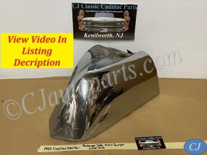 OEM 1965 Cadillac Deville Eldorado Fleetwood Calais RIGHT PASSENGER SIDE LOWER FRONT BUMPER END #1482256
