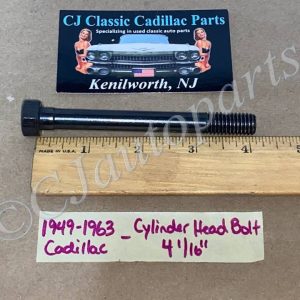 OEM 1949 1950 1951 1952 1953 1954 1955 1956 1957 1958 1959 1960 1961 1962 1963 Cadillac Deville Eldorado Fleetwood 331/365/390 Engine CYLINDER HEAD BOLT 4-1/16" #1451863