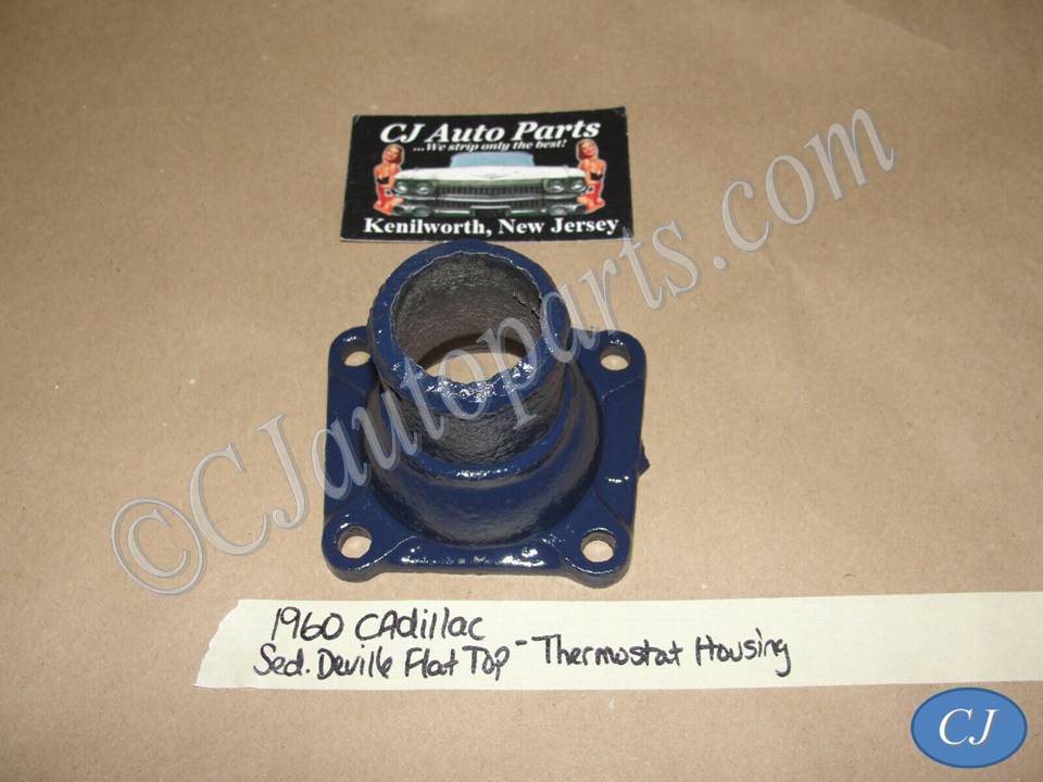 OEM 1955 1956 1957 1958 1959 1960 1961 1962 Cadillac Deville Eldorado Fleetwood 390 ENGINE THERMOSTAT HOUSING NECK OUTLET #1466299