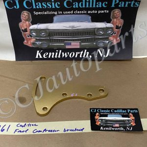 RESTORED 1961 Cadillac Deville Eldorado Fleetwood FRONT A/C COMPRESSOR SUPPORT ADJUSTER BRACKET #1475842